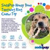 Chicken Flavored Teething Ring for Puppies & Aggressive Chewers | USA Made