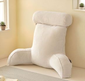 Sofa Bed Head Reading pillow, 75*55cm, 5 colors (Color: White)